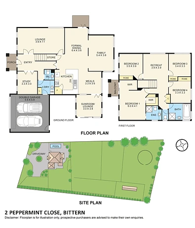 2 Peppermint Place, Bittern, VIC 3918, 5 slaapkamers, 2 badkamers, Lifestyle Section