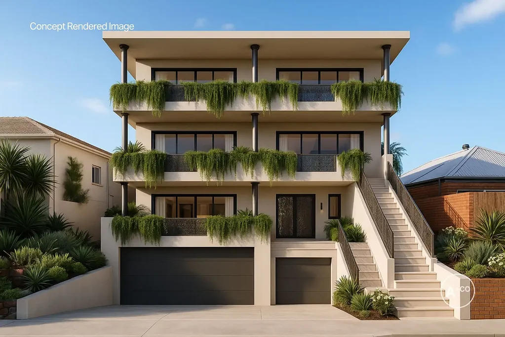 South Coogee 7房 壮丽海景视野 470㎡双砖豪宅 七卧宽敞布局 步行海滩步道 六车车库优越 Grand coastal family home with sweeping ocean views on 470sqm block