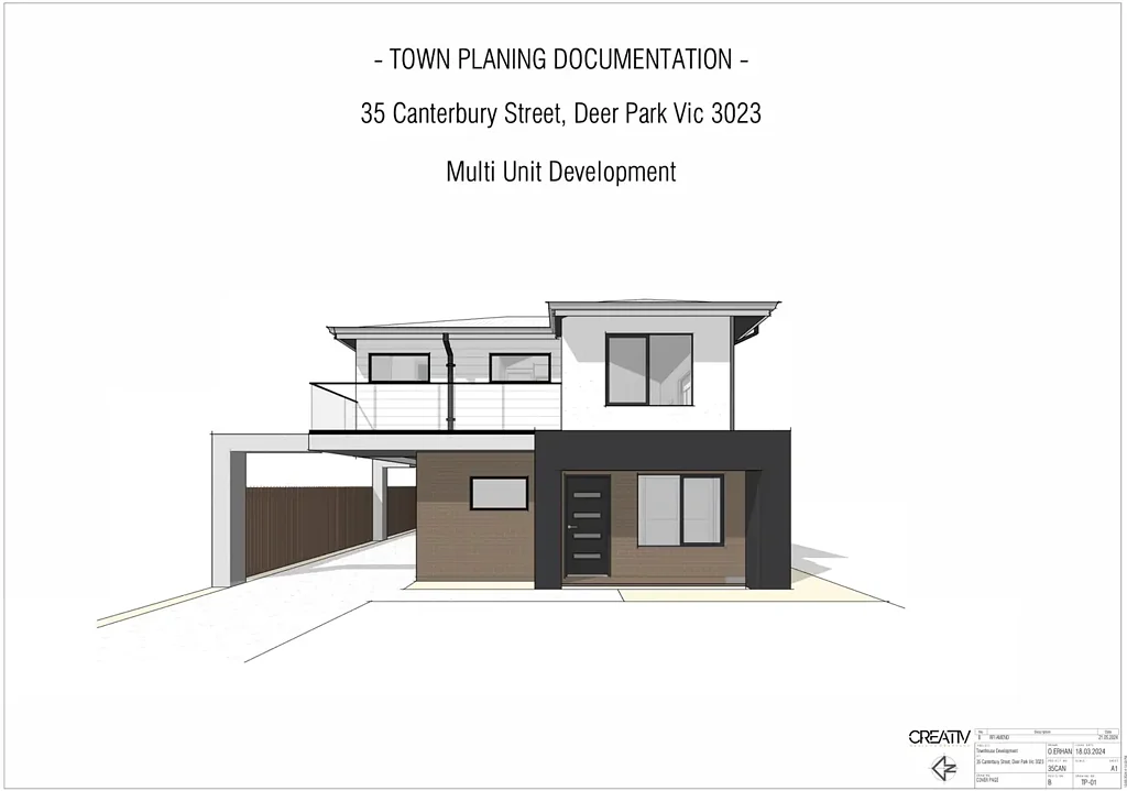 Deer Park 3 Bedroom Plans & Permits Approved!