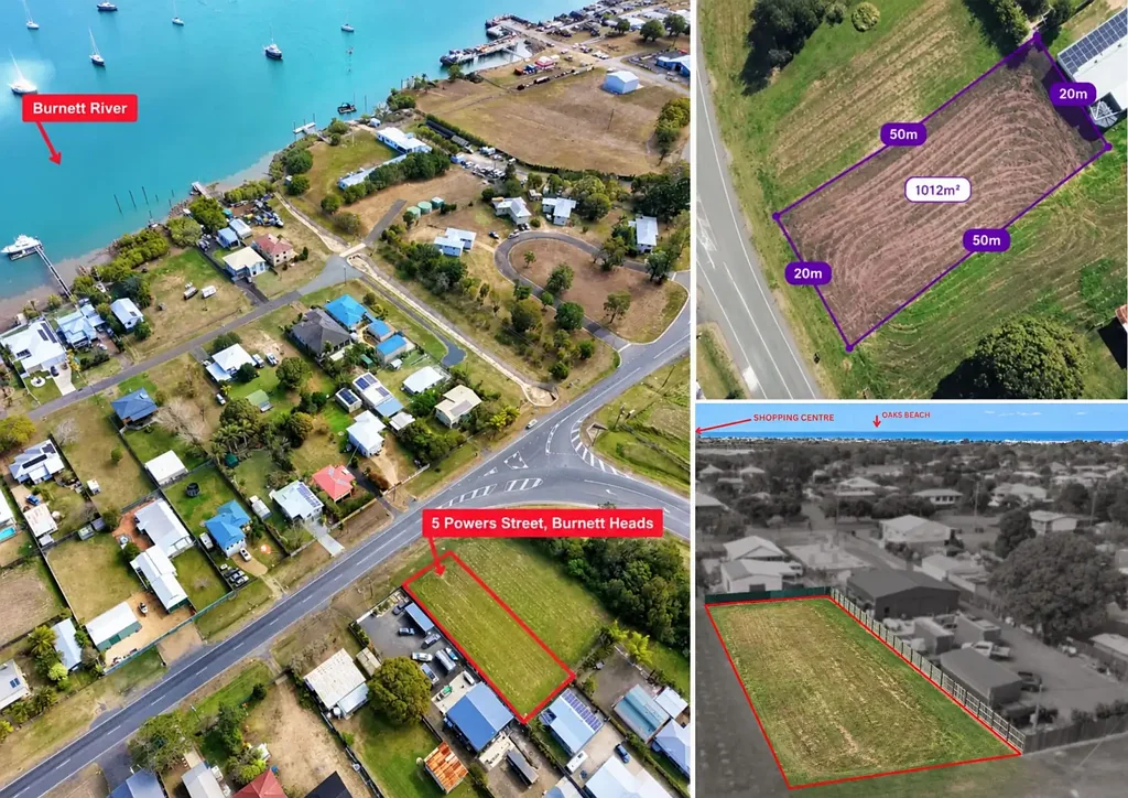 Burnett Heads 1,012m² COASTAL BLOCK – BUILD YOUR DREAM!!!