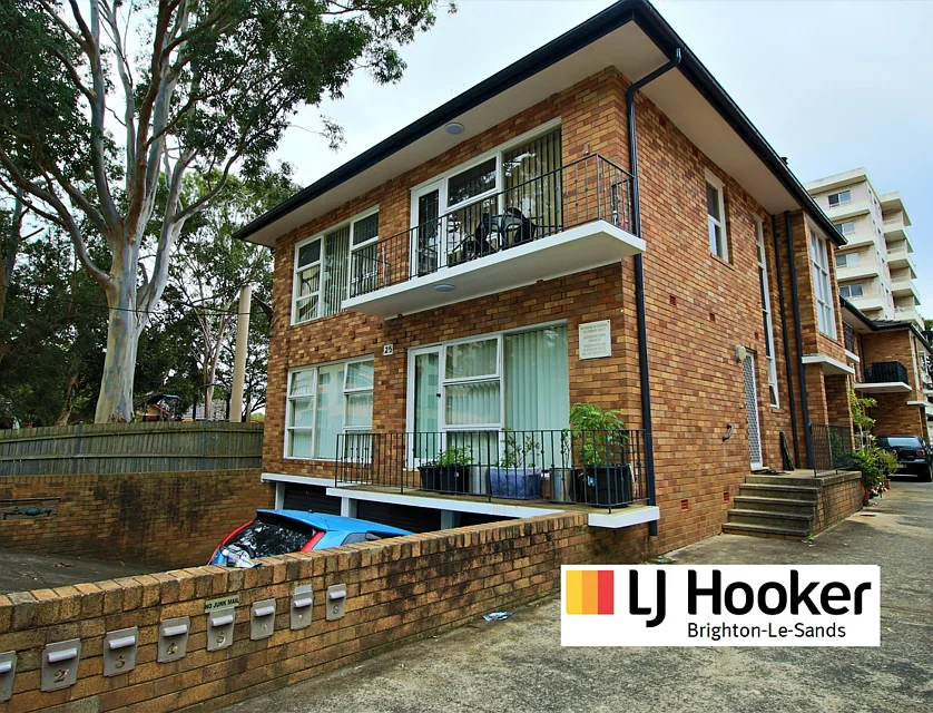 2/25 Princess Street, Brighton-Le-Sands, St George, 2 ਕਮਰੇ, 1 ਬਾਥਰੂਮ, Unit