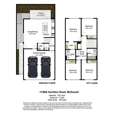 11/906 Hamilton Road, Mcdowall, QLD 4053, 4 slaapkamers, 2 badkamers, Townhouse