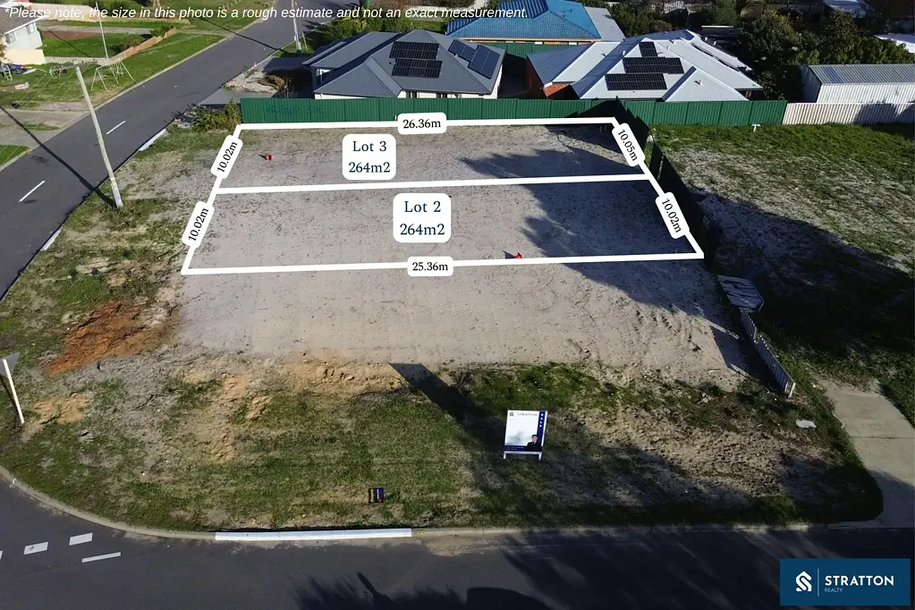 Langford Prime Land Opportunity: 2 Land Blocks, Proposed Lot 2 & 3, Each 264sqm in Desirable Langford Location!!