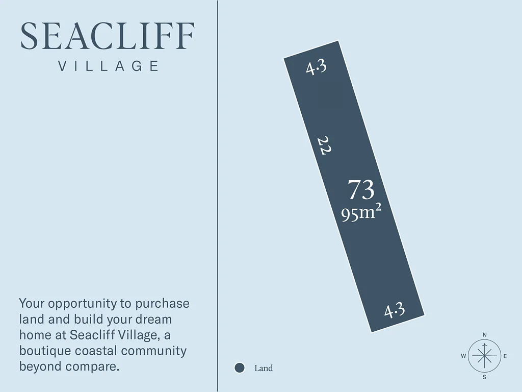 Seacliff  Rare Coastal Land Allotment