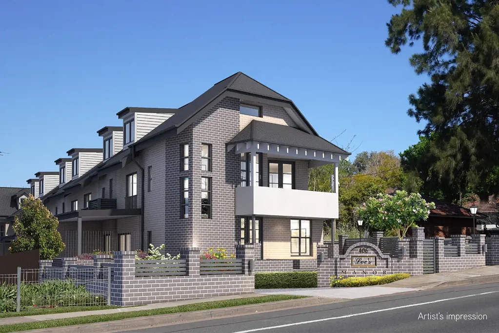 Hornsby DA已批八套别墅 1237sqm优质地块 学区环绕 Hornsby便捷生活 多车位地下室 高端开发潜力 DA APPROVED TOWNHOUSE SITE
