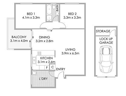 27/17 Rickard Road, Bankstown, South Western Suburbs, 2 Schlafzimmer, 1 Badezimmer, Apartment