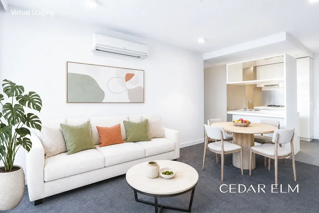 Melbourne 2 Bedroom Smart CBD Apartment With Two Windowed Bedrooms & Secure Car Space