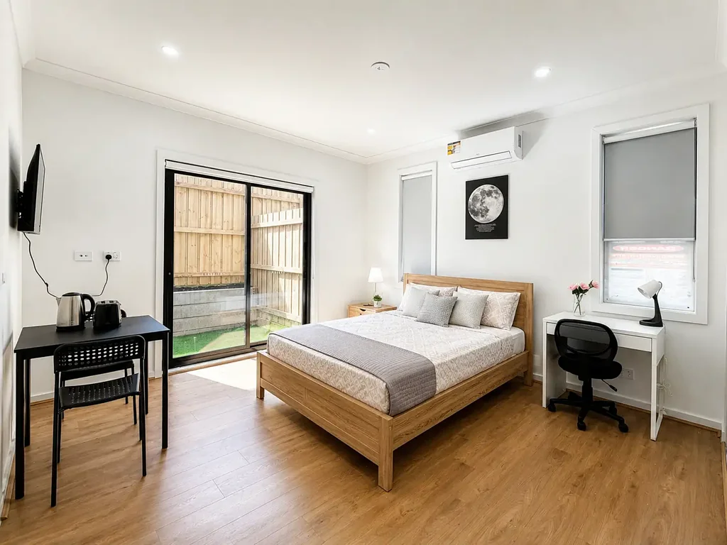 Brand-New Fully Furnished Private Studios with Individual Ensuites & Kitchenette
 - $385?week
