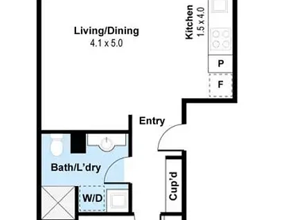 4/103-105 Francis Street, Northbridge, Perth CBD, 1 chambres, 1 salles de bain, Apartment