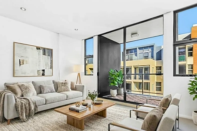 Mascot 1Zimmer Top-Floor Split-Level Living in the "Aero"