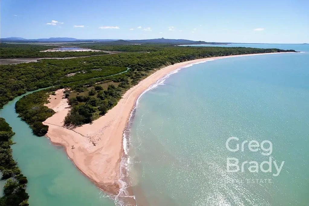 Ilbilbie  Rare Coastal Acreage with 1.4km of Private Beachfront