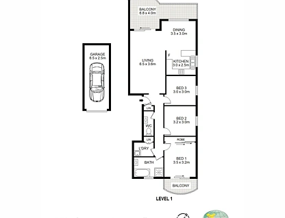 1/47 The Trongate, Granville, Parramatta (Northwest suburbs), 3 Bedrooms, 1 Bathrooms, Apartment