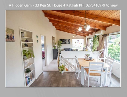Flat 4, 33 Kea Street, Katikati, Western Bay Of Plenty, 3 ਕਮਰੇ, 2 ਬਾਥਰੂਮ, House