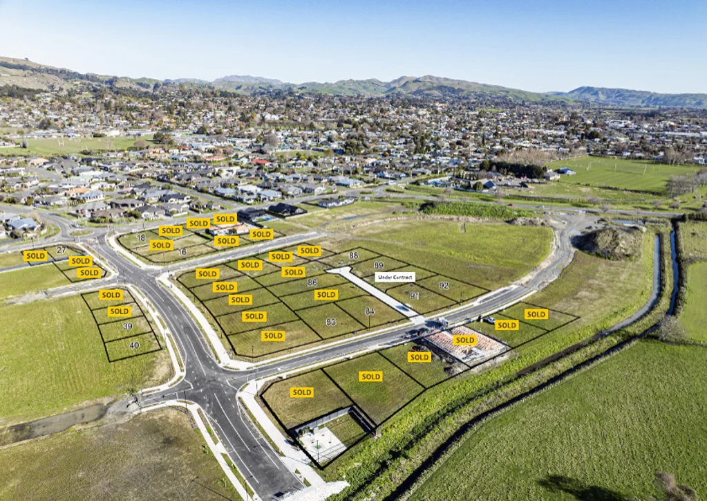 Havelock North  The bustle has begun at Brooklands Estate