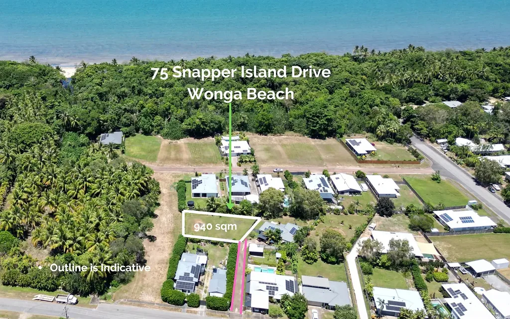 Wonga Beach PRIVATE BEACHSIDE LAND