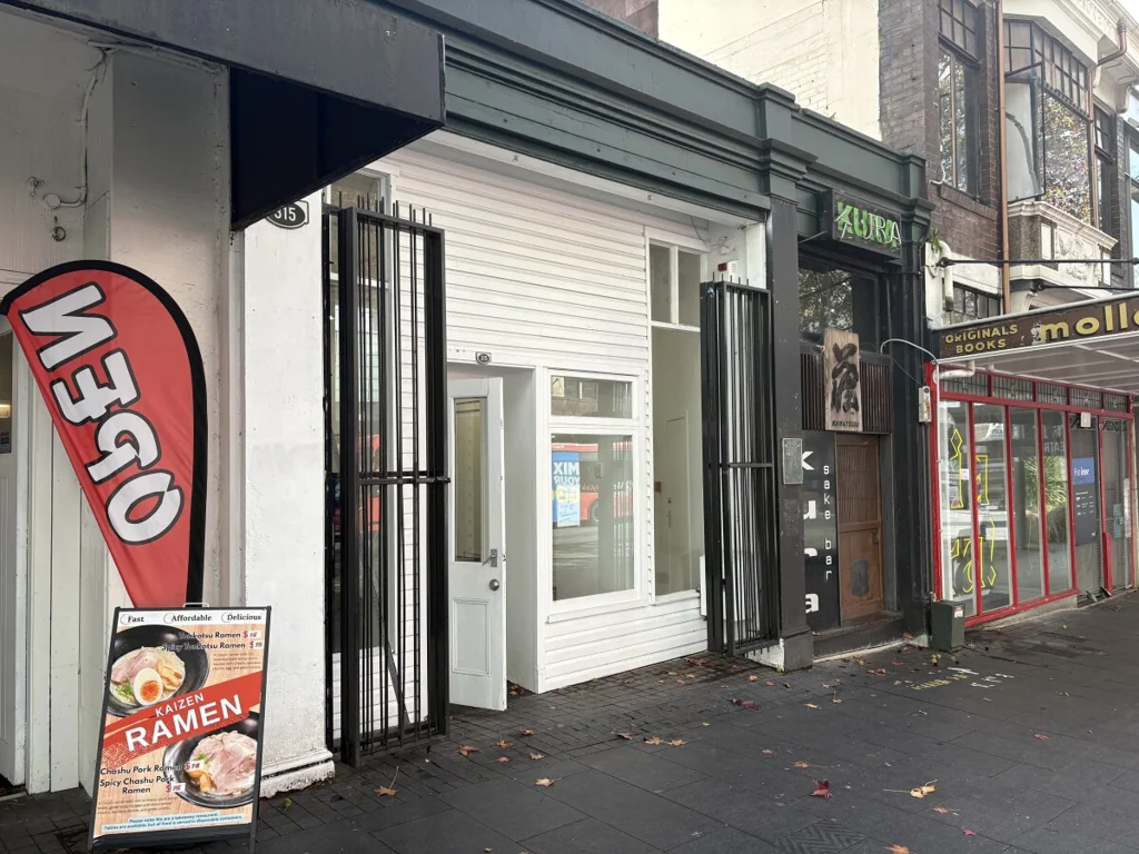 Auckland Central  Character Retail Opportunity on Upper Queen Street