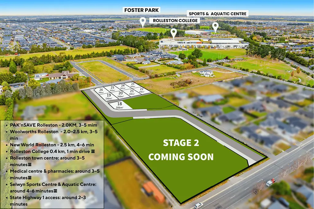 Rolleston 3ਬੈੱਡਰੂਮ Lowes Estate- Prices Starting from $667,000