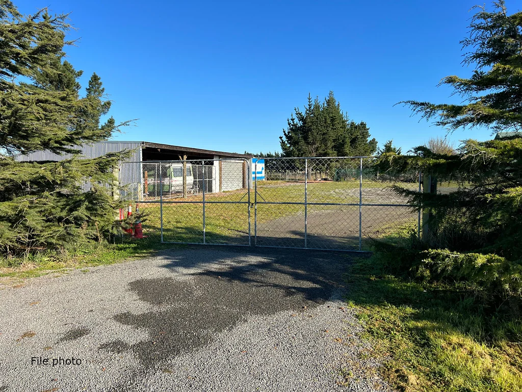 Kaiapoi Large Contractors Yard in North Canterbury