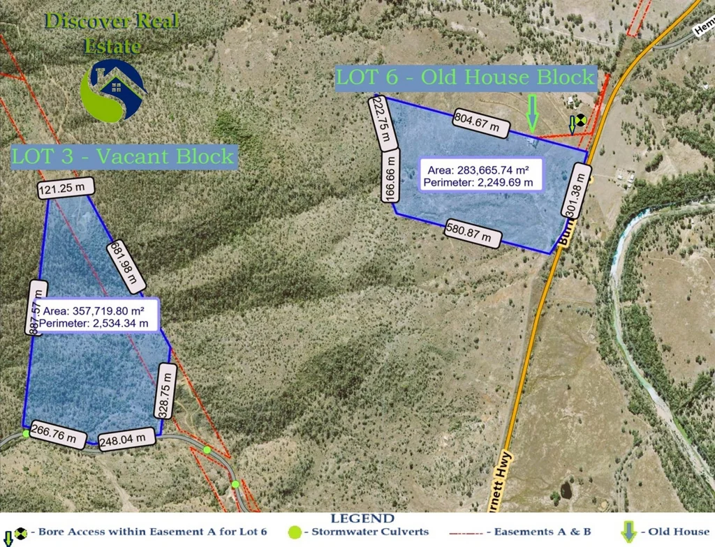 LOT L 3 & L 6 Burnett Hwy & Oakey Creek Road, Oakey Creek, QLD 4714