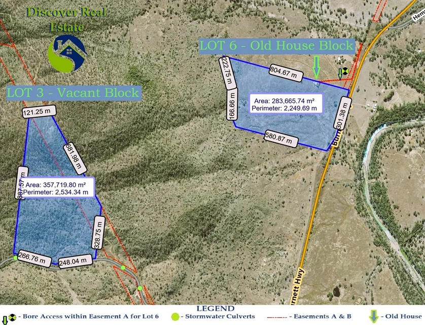 LOT L 3 & L 6 Burnett Hwy & Oakey Creek Road, Oakey Creek, Fitzroy, 4部屋, 1バスルーム, Lifestyle Property