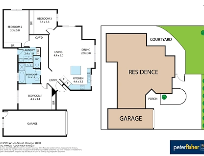 3/129 Anson Street, Orange, Central Tablelands, 3房, 1浴, House