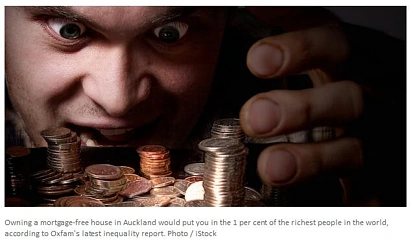 你是不是世界上最富有的那1%？一看排名便知