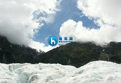 新西兰福克斯冰河景观