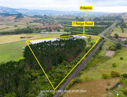 7 Ridge Road, Tuakau, Franklin, Auckland, 0房, 0浴, 建地