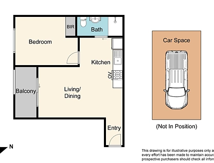 244/662 Blackburn Road, Notting Hill, Bayside, 1 habitaciones, 1 baños, Apartment
