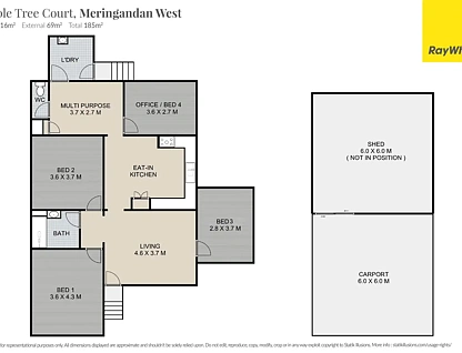 9 Apple Tree Court, Meringandan West, QLD 4352, 3房, 1浴, 独立屋