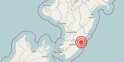 新西兰北岛发生6.2级地震 窗玻璃震碎烟囱倒塌