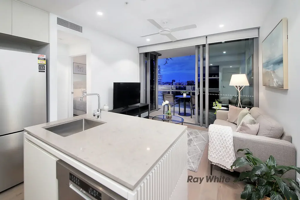 Brisbane City 1 Slaapkamer Luxury Living at Queen's Wharf Residences
