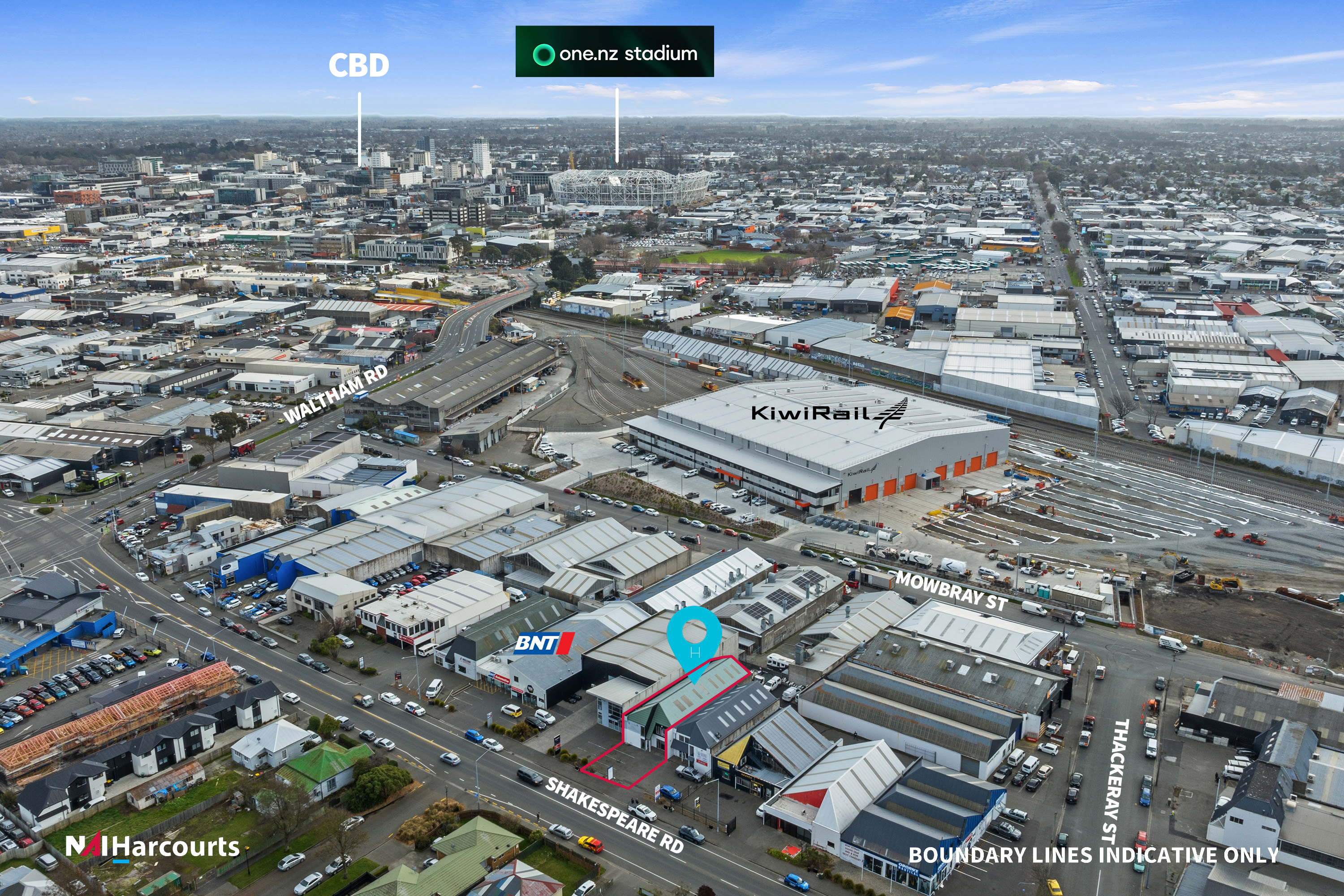 41 Shakespeare Road, Waltham, Christchurch, 0 ਕਮਰੇ, 0 ਬਾਥਰੂਮ, Warehouse