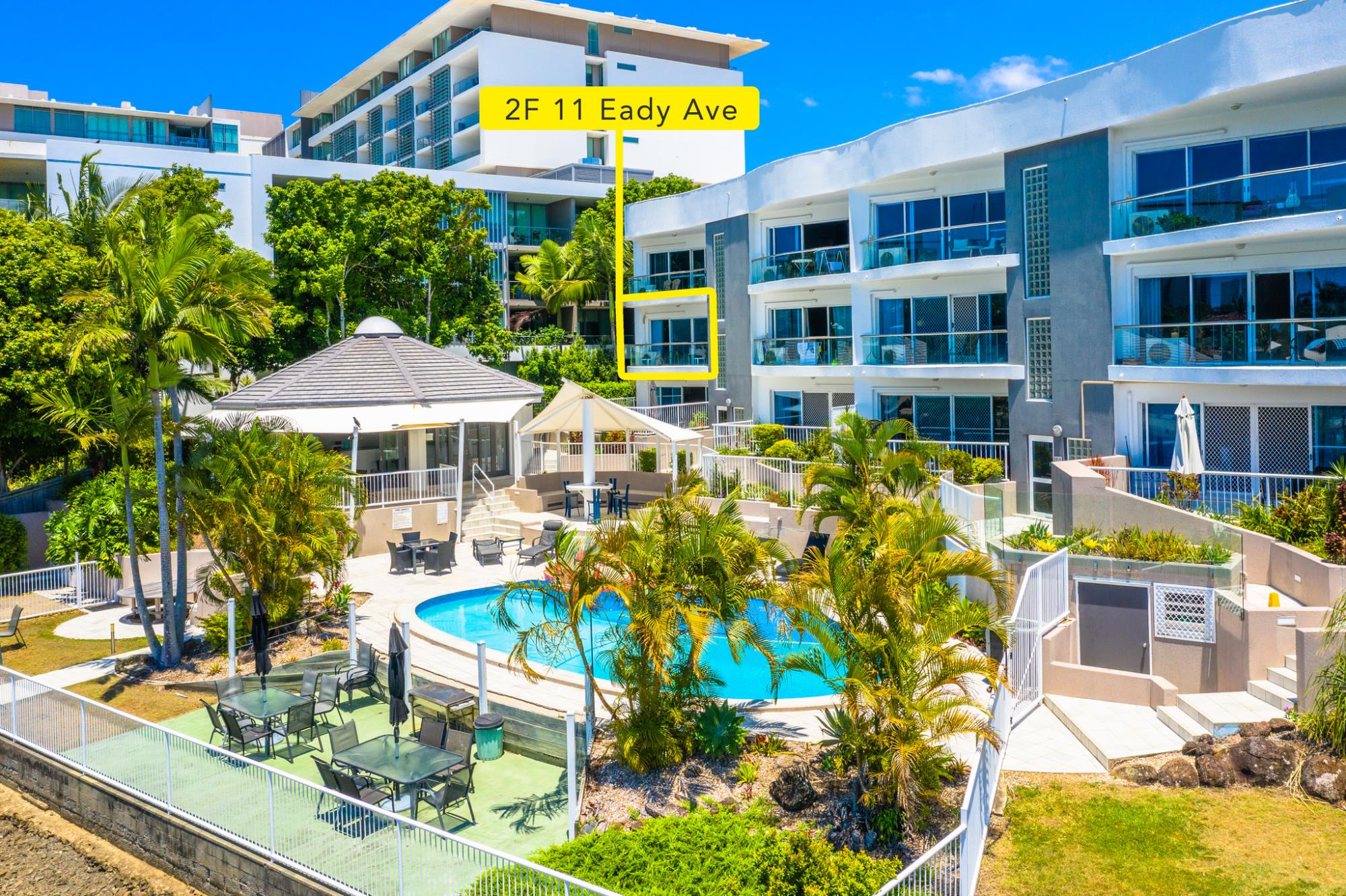 THE ARC RESORT UNIT 2F 11 EADY AV, BROADBEACH WATERS QLD 4218, 0 침실, 0 욕실, Unit