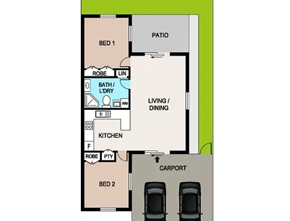 32/14 Priest Circuit, Gray, NT 830, 2 રૂમ, 1 બાથરૂમ, Unit