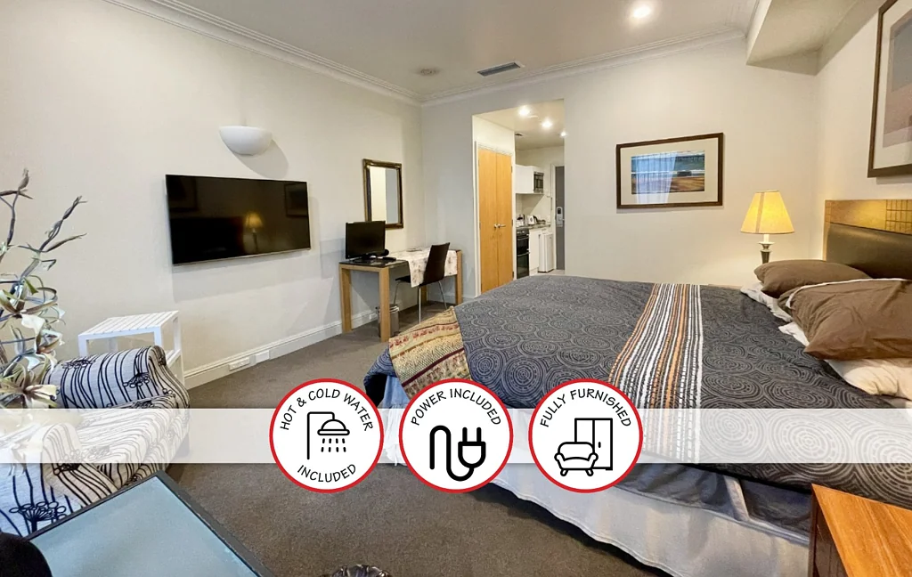 Water and Power Included – Fully Furnished Studio in Heritage Tower
