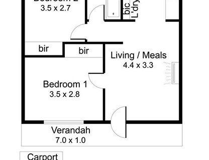 4/17 MacFarlane Street, Glenelg North, South Adelaide, 2房, 1浴, Unit