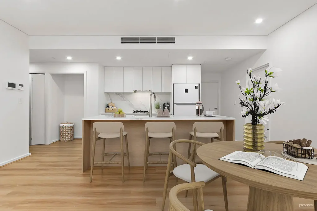 LUXURY REAR FACING 2-BEDROOM APARTMENT WITH PRIVATE OUTDOOR SPACE