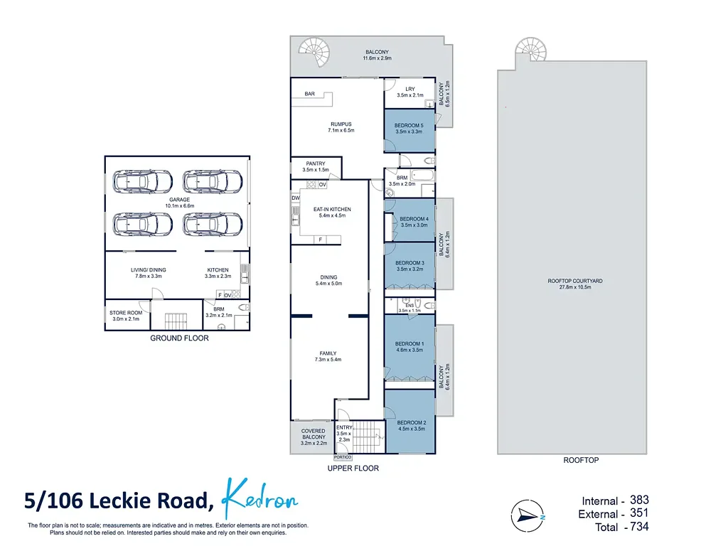 Kedron 5房  五卧室顶层公寓，带私人露台  5 Bedroom Penthouse with Private Terrace