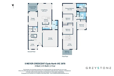 5 Meyer Crescent, Clyde North, VIC 3978, 4房, 2浴, House