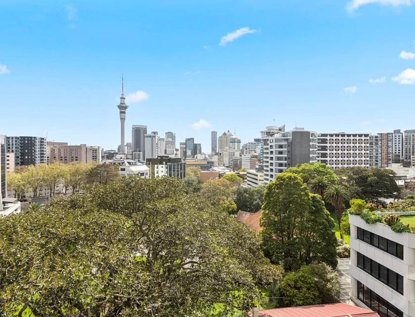 6E/18 Scotia Place, Auckland Central, Auckland City, 1 غرف, 1 حمامات, Apartment