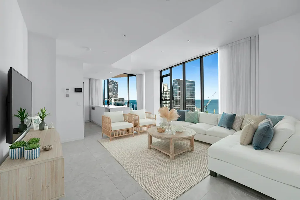 Broadbeach 3Kwarto Your Coastal Dream at The Gallery Residences with Stunning Beach Views.