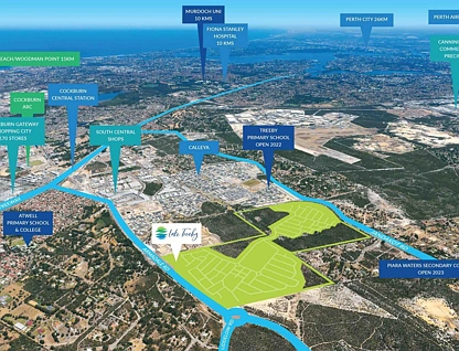 Lot 223, Currawong Loop, Treeby, WA 6164, 0房, 0浴, Section