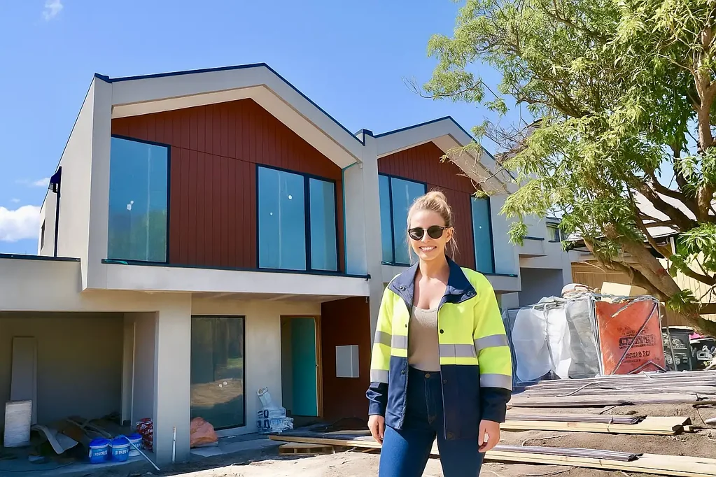 Highett 4房 绿树街道 新建联排 3米高顶 工艺细节 现代厨房 Bosch电器 开放空间 七星能效 Luxe living in the ‘heart of Highett’, arriving late-2025 - stamp duty savings apply