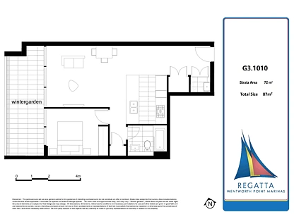1010/10 Burroway Road, Wentworth Point, Parramatta (Northwest suburbs), 1 غرف, 1 حمامات, Apartment