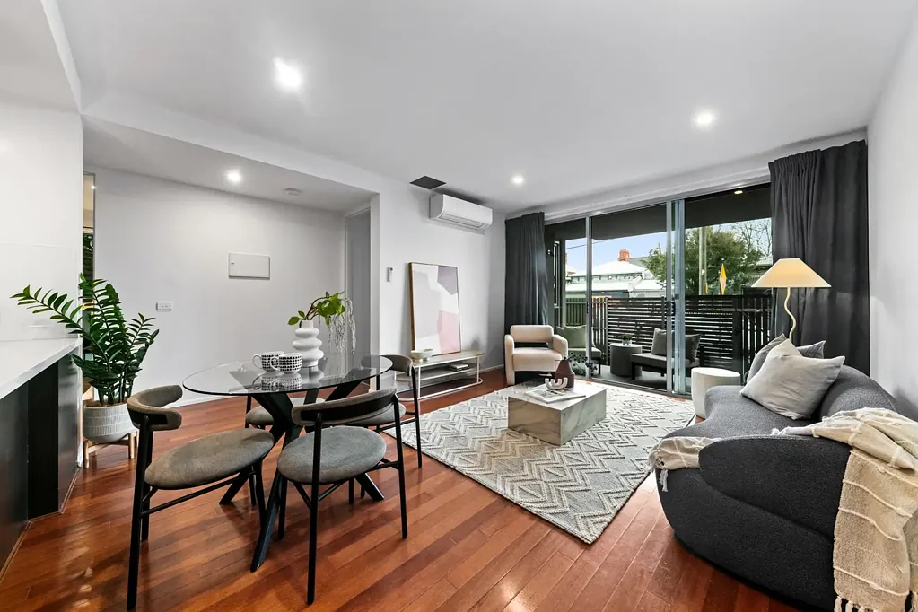 Brunswick 2 Bedroom Ground Floor Courtyard Living with Direct Street and Car Park Access