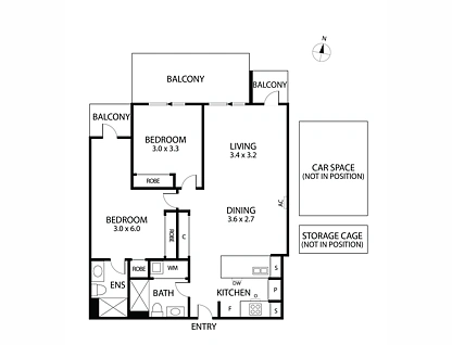 B205/3 Grosvenor Street, Doncaster, Inner East Melbourne, 2 habitaciones, 2 baños, Apartment