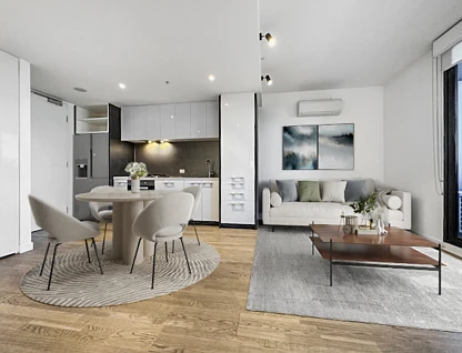 117/288 Albert Street, Brunswick, North Melbourne, 2 غرف, 1 حمامات, Apartment