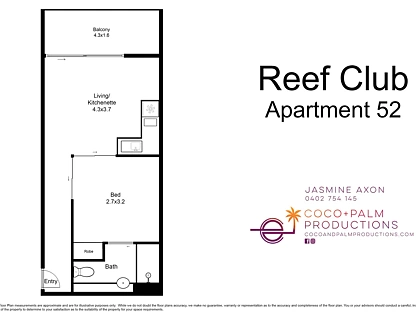 52/62-64 Davidson Street (The Reef Club), Port Douglas, Cairns, 1 침실, 1 욕실, Unit