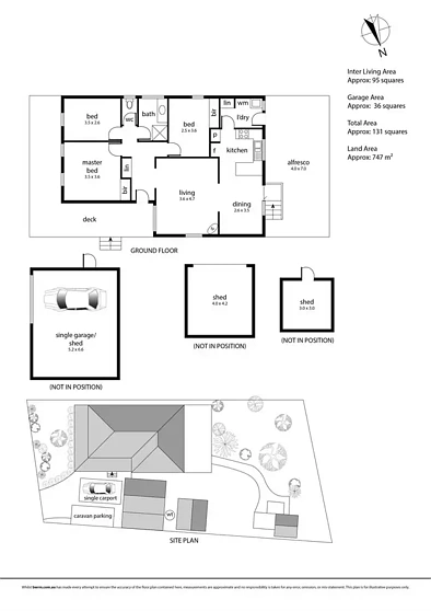 17 Tassel Road, Safety Beach, VIC 3936, 3房, 1浴, House